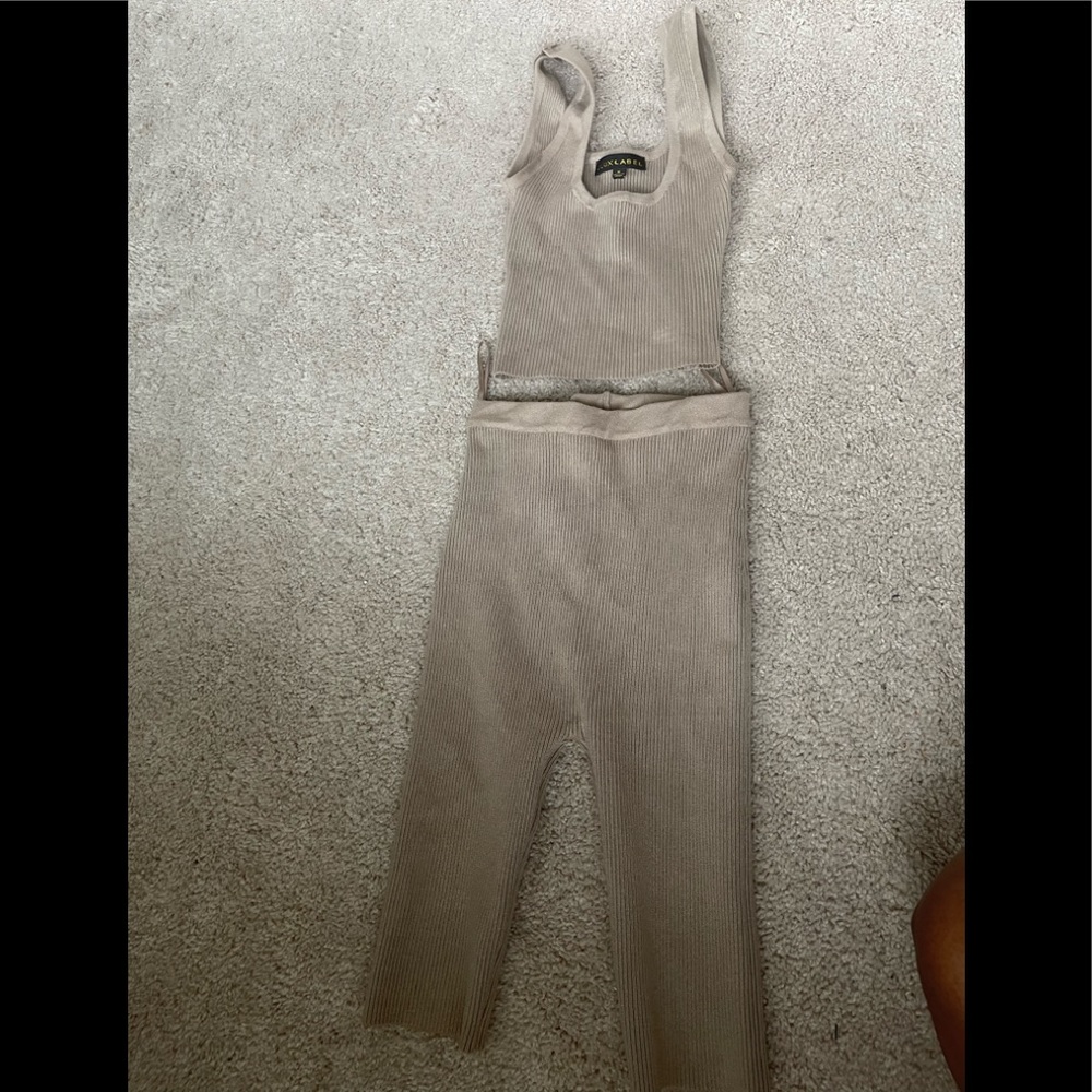 Biker shorts set